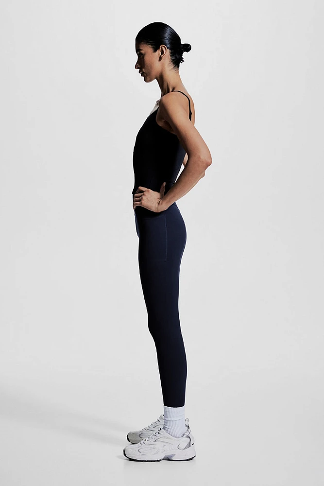 Pocket-Detail Sports Leggings with DryMove™