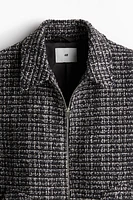 Regular Fit Tweed overshirt