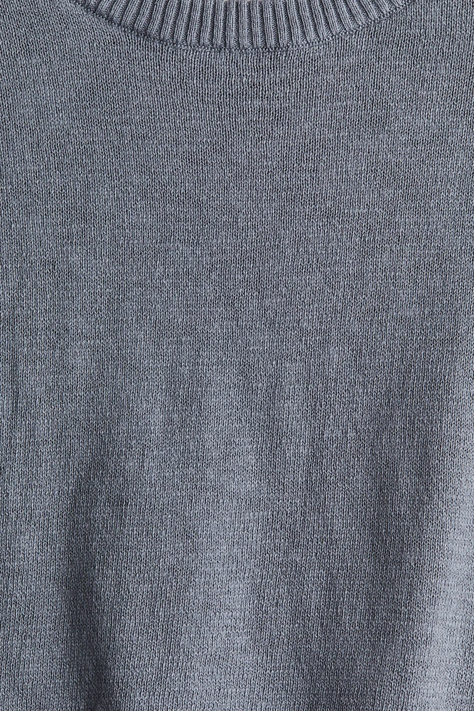 Loose-Fit Cotton Sweater