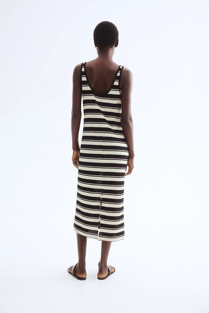 Rib-Knit Dress