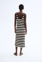 Rib-Knit Dress