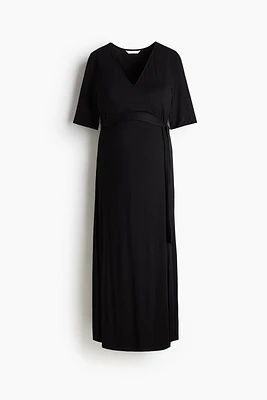 MAMA Nursing Wrap Dress