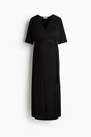 MAMA Nursing Wrap Dress
