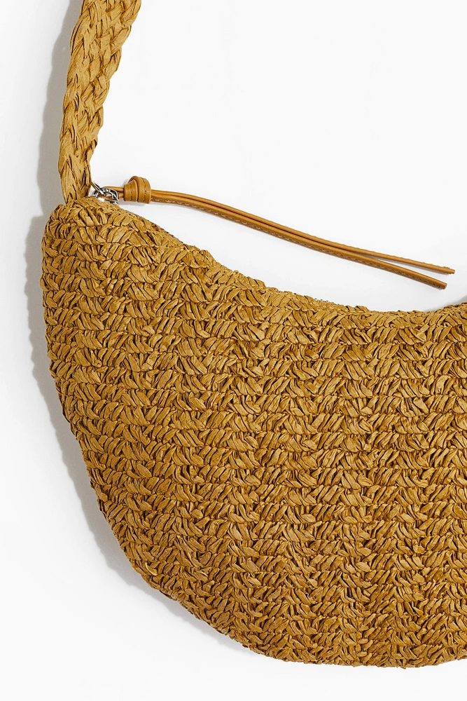 Sac à bandoulière en paille