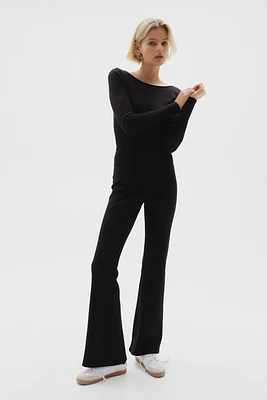 Legging évasé