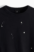 T-shirt imprimé grande taille