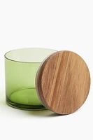 Small Glass Jar with Lid