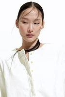 Blouse à enfiler en sergé