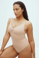 Stretchy & Sculpting Firm Shape Thong Bodysuit