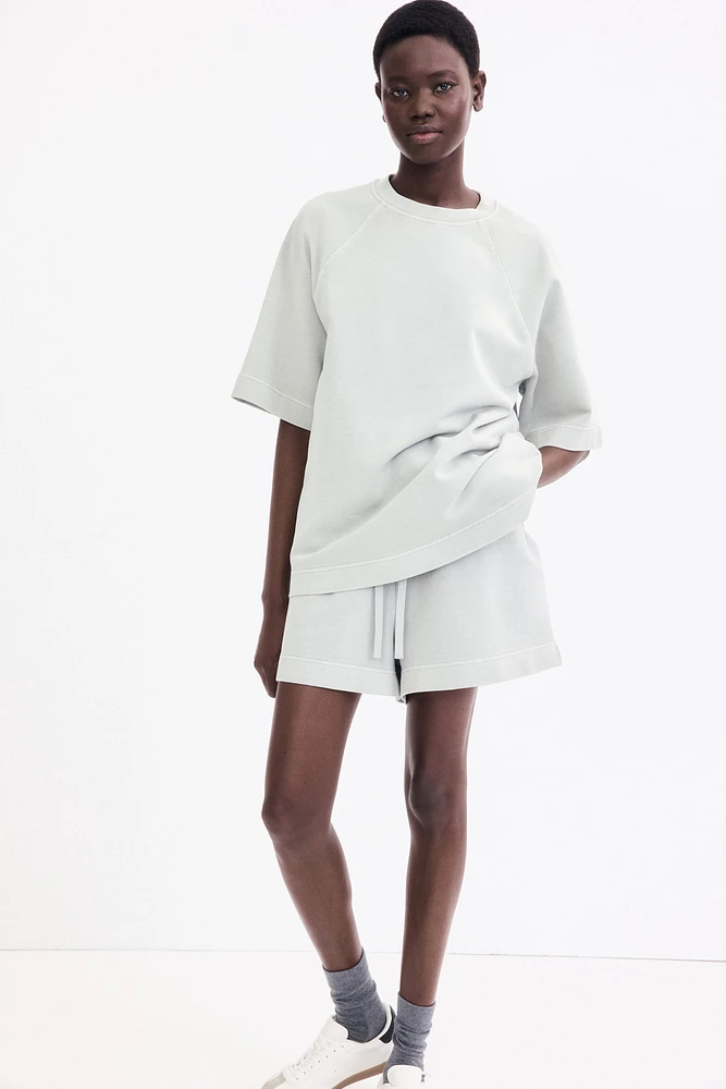 Short-Sleeved Sweatshirt