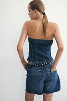 Denim Bustier