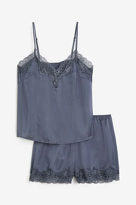 Pajama Camisole Top and Shorts