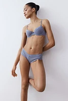 Cotton Demi Push-Up Bra