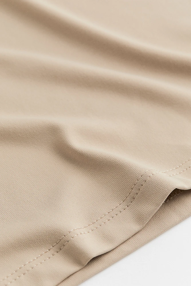 Long-sleeved Microfiber Top