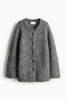 Mohair-Blend Cardigan