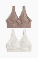 MAMA 2-pack Seamless Nursing Bras