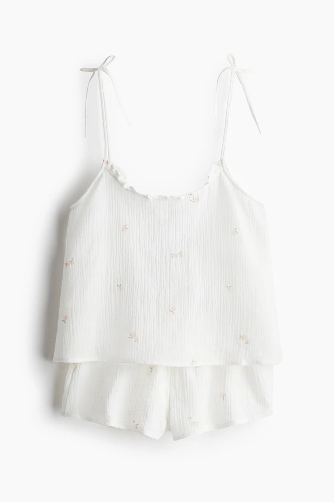 Pyjama en mousseline de coton