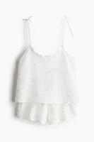 Pyjama en mousseline de coton