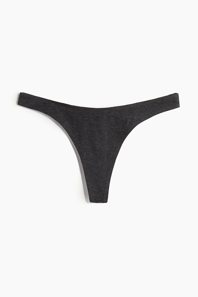 Lot de 10 culottes Thong en coton