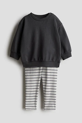 Ensemble 2 pièces avec chandail et legging