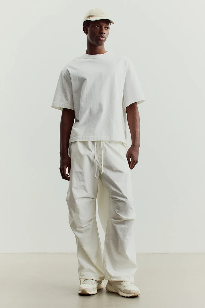 Pantalon parachute flottant