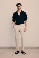 Slim Fit Cotton Pants