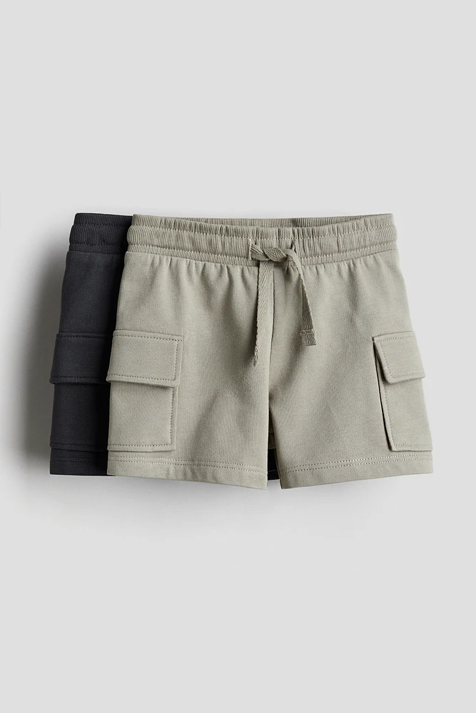 2-pack Cargo Sweatshorts