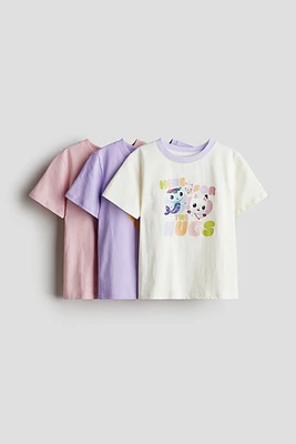 Lot de 3 hauts en jersey