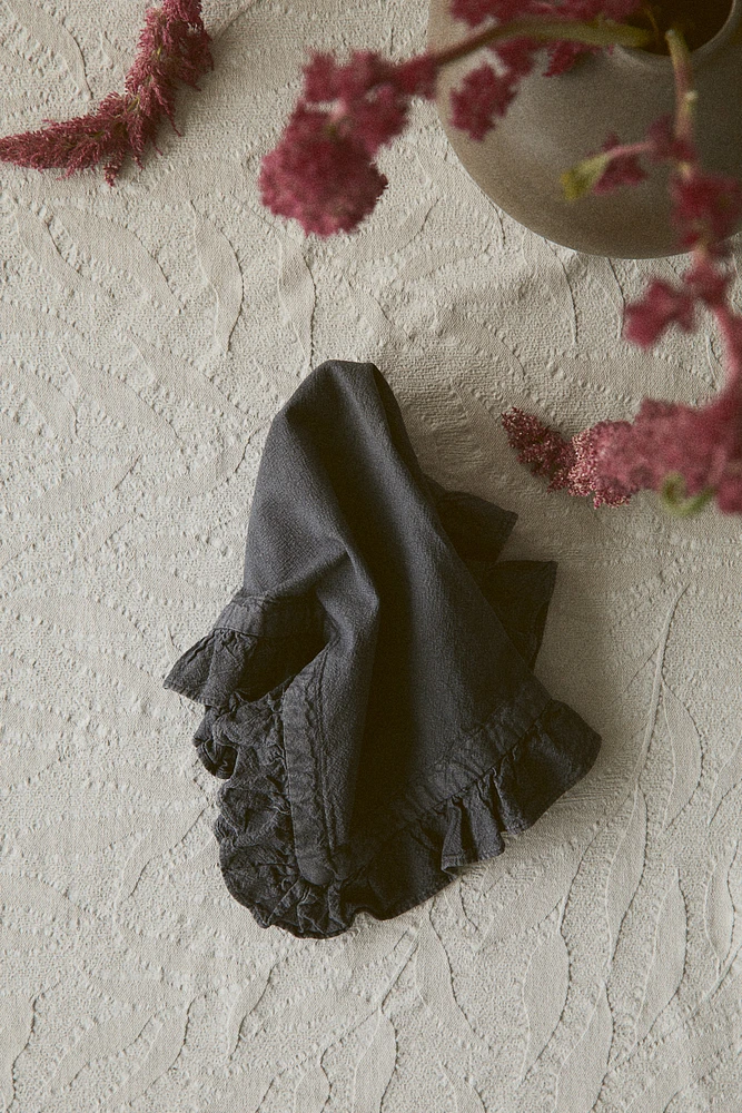 2-pack Ruffle-trimmed Napkins