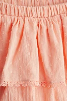 Tiered Cotton Skort