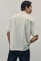 Regular Fit Textured Jersey Shirt