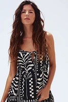 Crinkled Jersey Dress