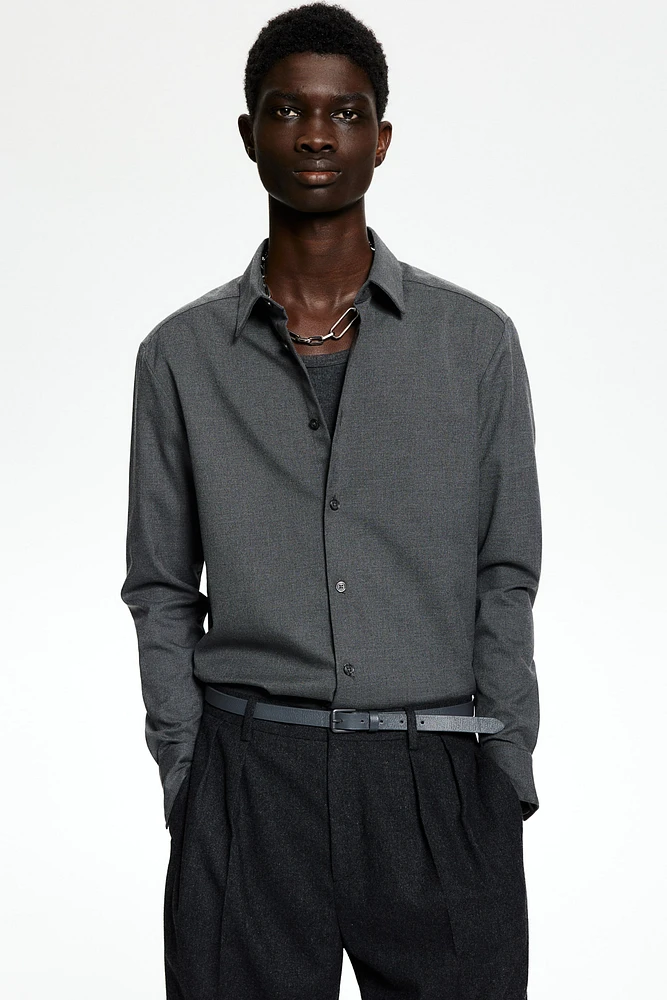 Regular Fit Twill Shirt