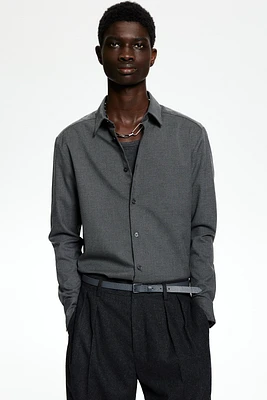 Regular Fit Twill Shirt