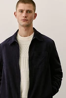 Regular Fit Corduroy Overshirt