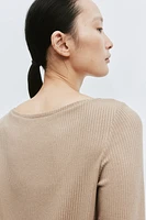 Boat-Neck Sweater