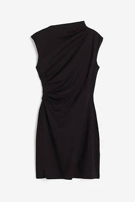 Draped Jersey Dress