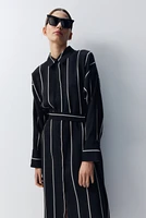 Shirt Dress with Belt