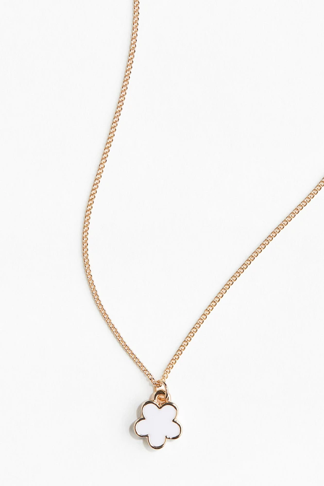 Flower-pendant Necklace