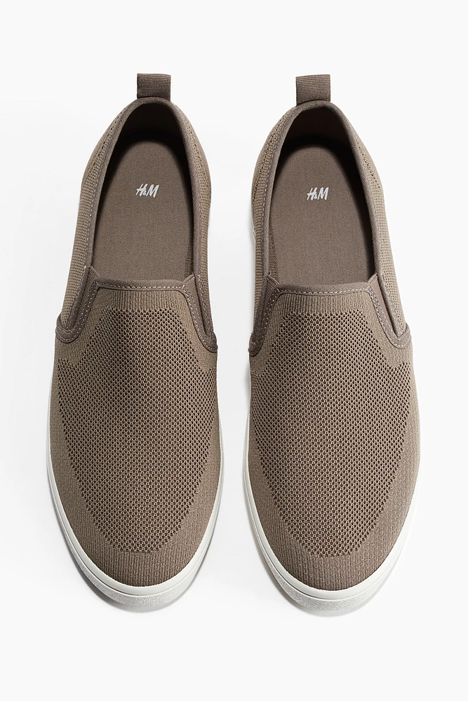Espadrilles sans lacets en toile