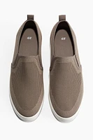 Espadrilles sans lacets en toile
