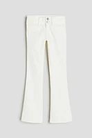 Bootcut Leg Twill Pants