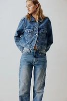 Jean Taille Haute Coupe Droite