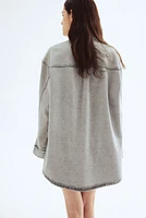 Feather Soft Oversized Denim Shirt