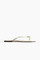 Ring-Detail Flip-Flops