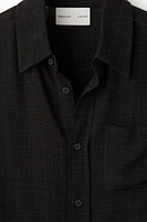 Textured-weave Shirt