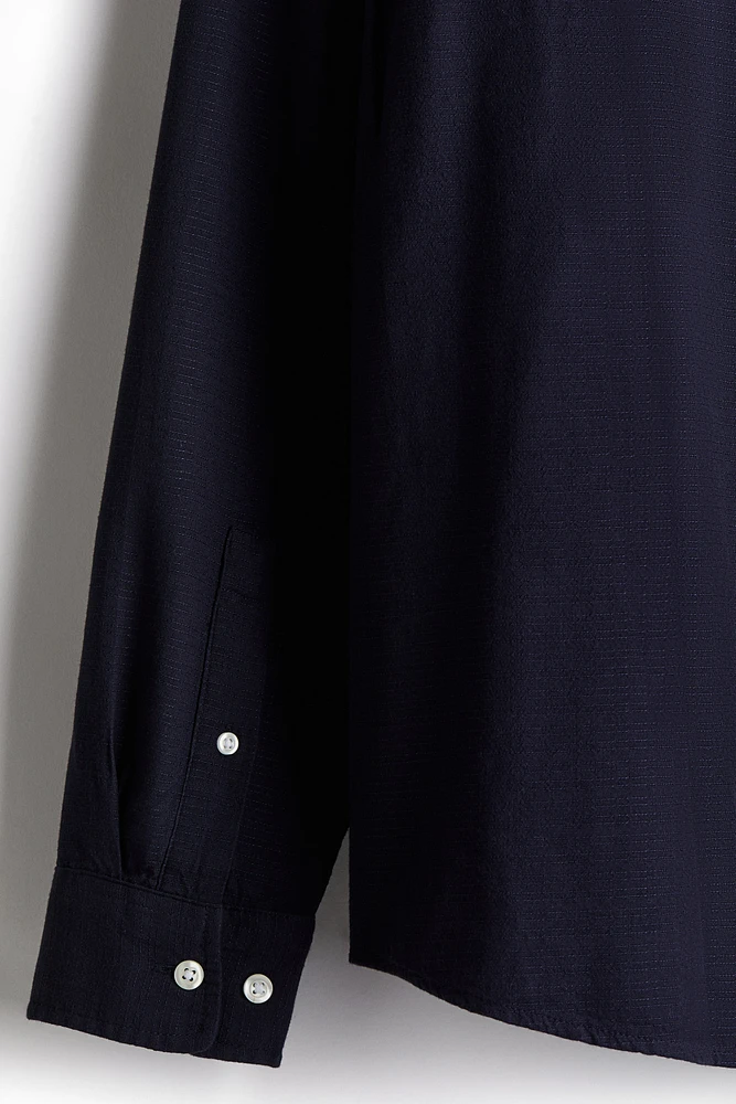 Regular Fit Textured Shirt