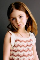 2-Piece Cotton Pointelle-Knit Set