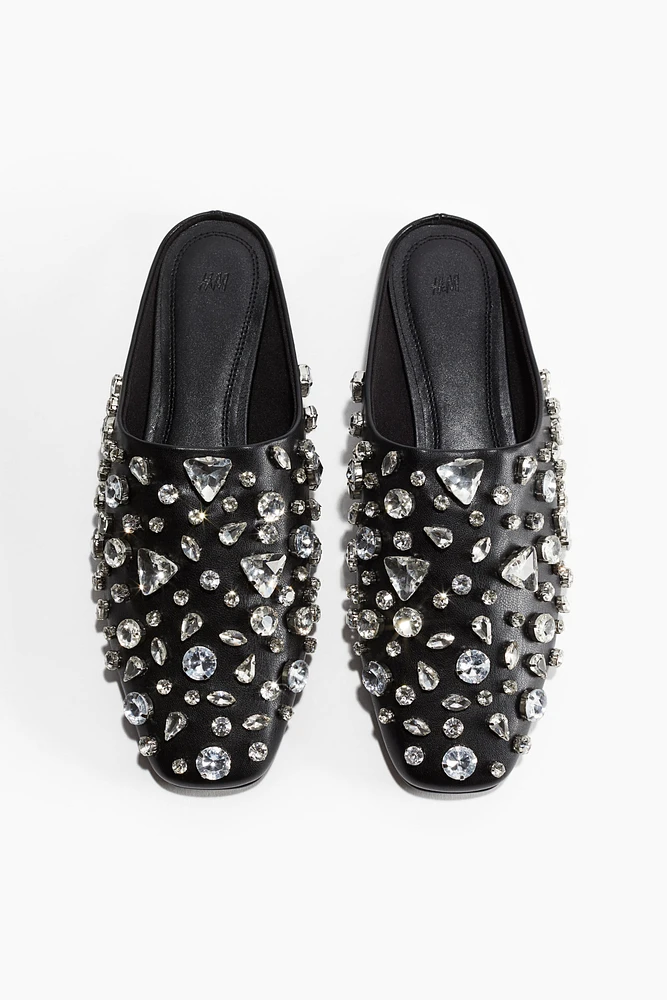 Embellished Mules