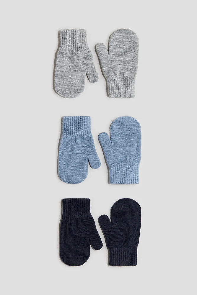 3-pack Mittens